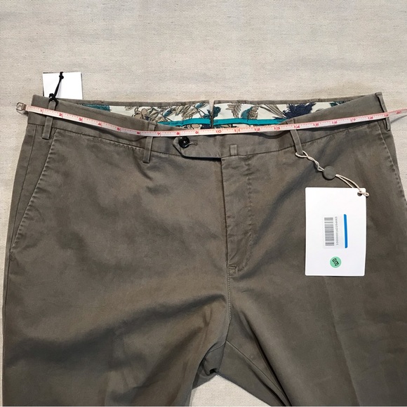 NWT PT01 Stretch Cotton Italian Chino Pants (EU 54/ US 37) - Picture 10 of 15